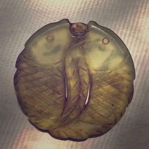 Jade Pendant Double Fish